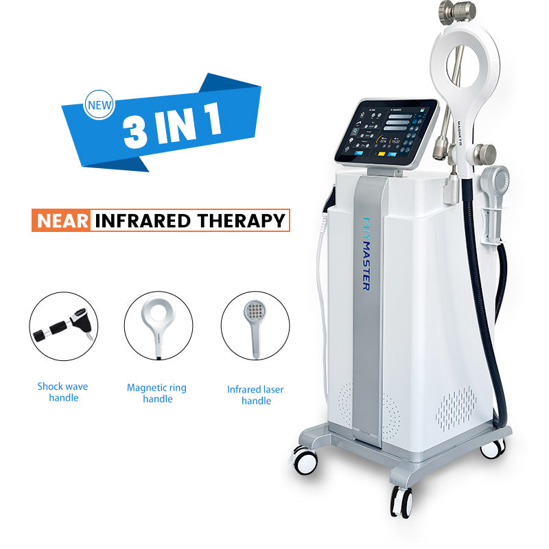 3IN1 Shock Wave Magneto Infrared Machine – Vertical EMTSL