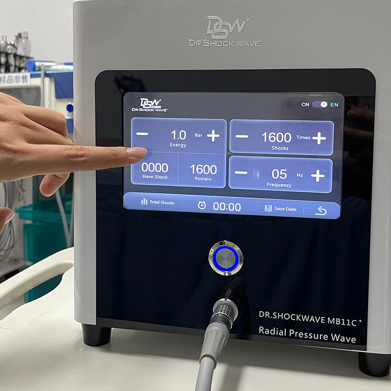 SW30 Portable Pneumatic Shockwave Machine — Compact Clinical Device for Mobile Therapy