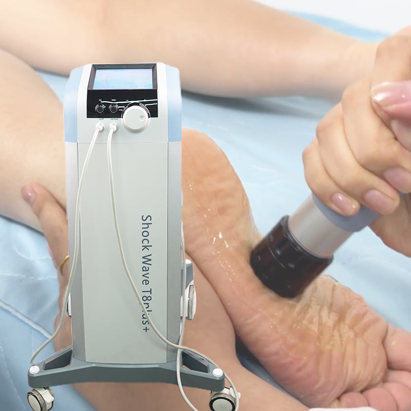 SW25 Dual-Handle Pneumatic Shockwave Machine — Faster Treatment for High-Volume Clinics