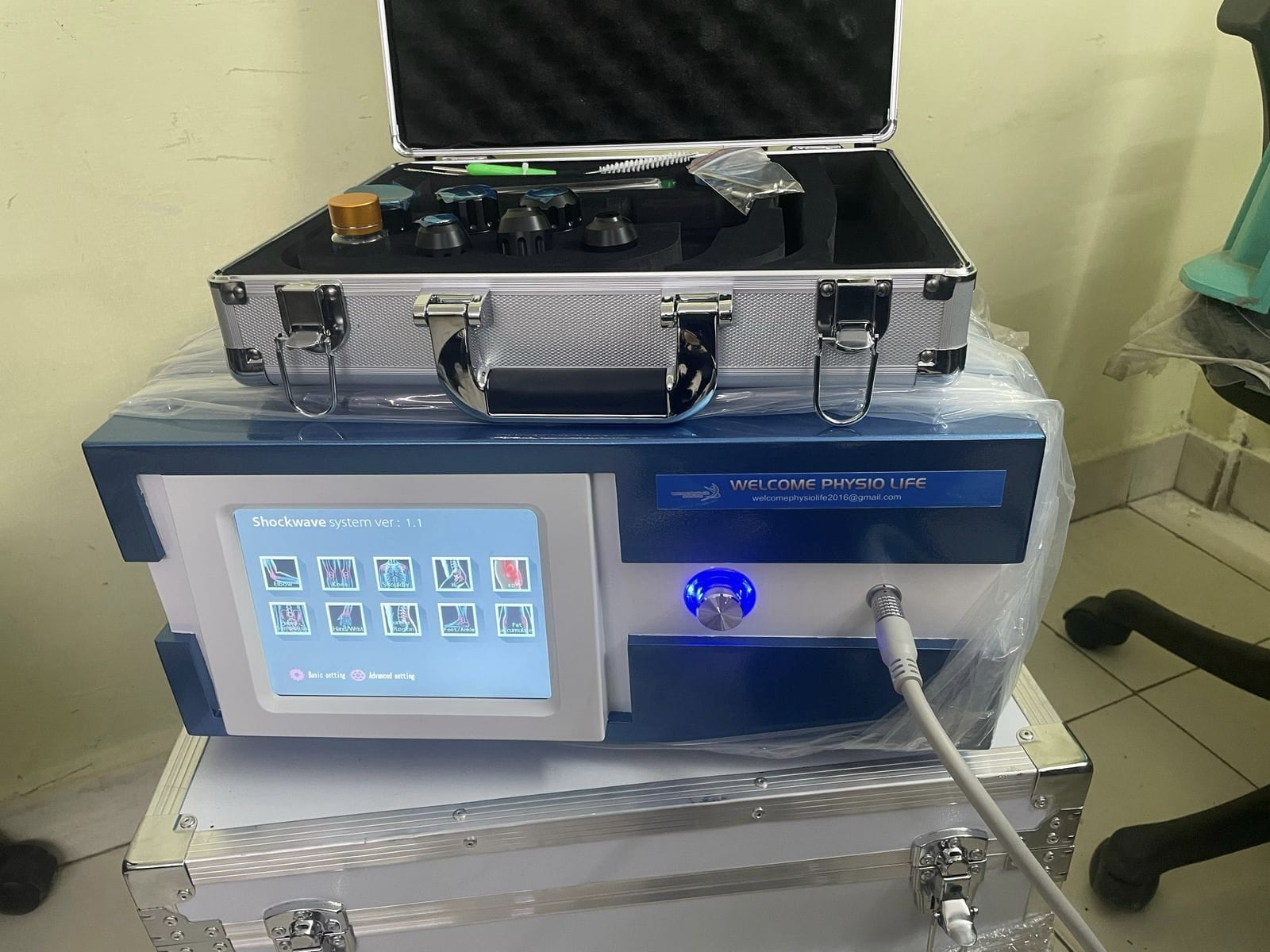 SW29 Entry-Level Pneumatic Shockwave Machine — Affordable Pain Relief