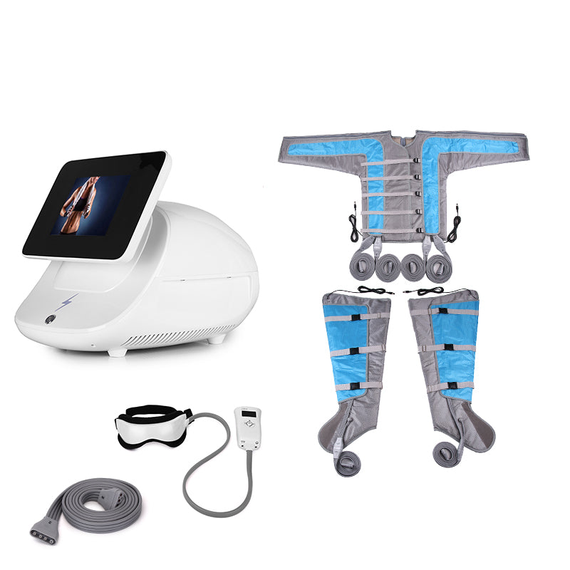 TML03 Infrared Pressotherapy Lymphatic Drainage Machine – 6 Modes Air Compression Slimming System
