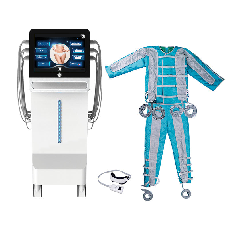 BR619 PRO IR Pressotherapy Machine Infrared Lymphatic Drainage Slimming & Massage System Physical Therapy Equipment