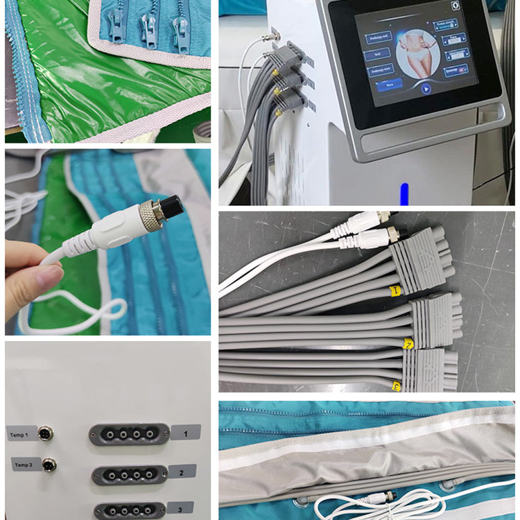 BR619 PRO IR Pressotherapy Machine Infrared Lymphatic Drainage Slimming & Massage System Physical Therapy Equipment
