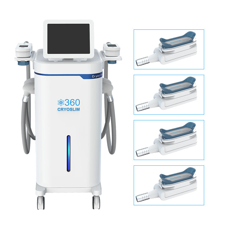 CTM49 360° Cryolipolysis Fat Freezing Machine – 4 Handle Vacuum Cooling Body Slimming Device
