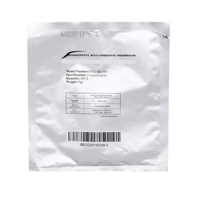 50 Pcs Cryolipolysis Antifreeze Membrane 110g (34×42cm) | Professional Freezefats Cryo Pad for Fat Freezing Machine