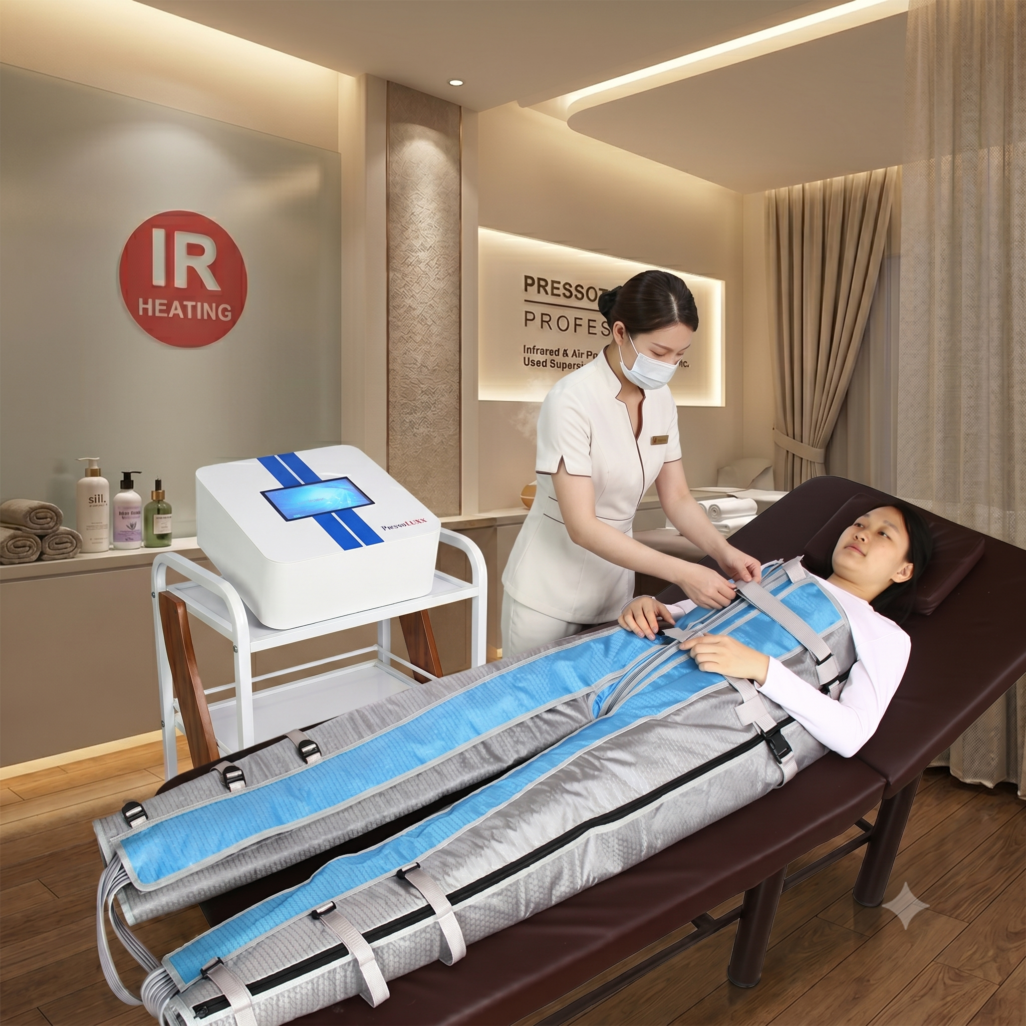 SA06B Pressotherapy Air-Compression Machine — Lymphatic Drainage & Recovery