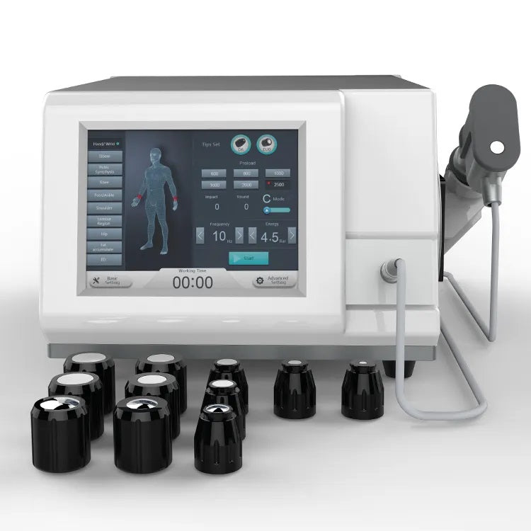 SW9S Electromagnetic Shockwave — 11 Probes for ED, Sports Injury & Pain