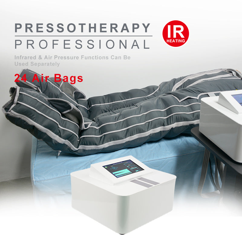 SA06F Pressotherapy Machine — 24 Airbags, Foldable Suit, Optional Infrared | NEWBELLE
