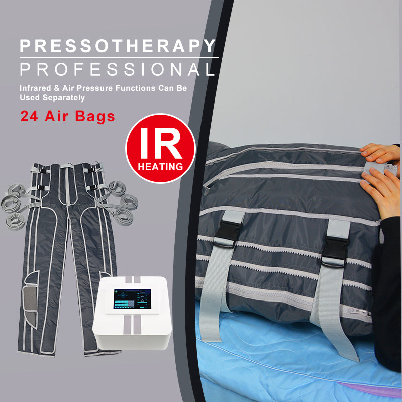 SA06F Pressotherapy Machine — 24 Airbags, Foldable Suit, Optional Infrared | NEWBELLE