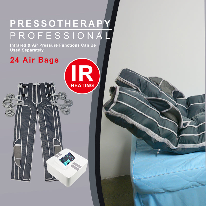 SA06F Pressotherapy Machine — 24 Airbags, Foldable Suit, Optional Infrared | NEWBELLE
