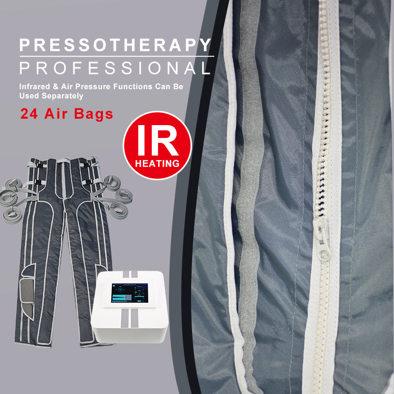 SA06F Pressotherapy Machine — 24 Airbags, Foldable Suit, Optional Infrared | NEWBELLE
