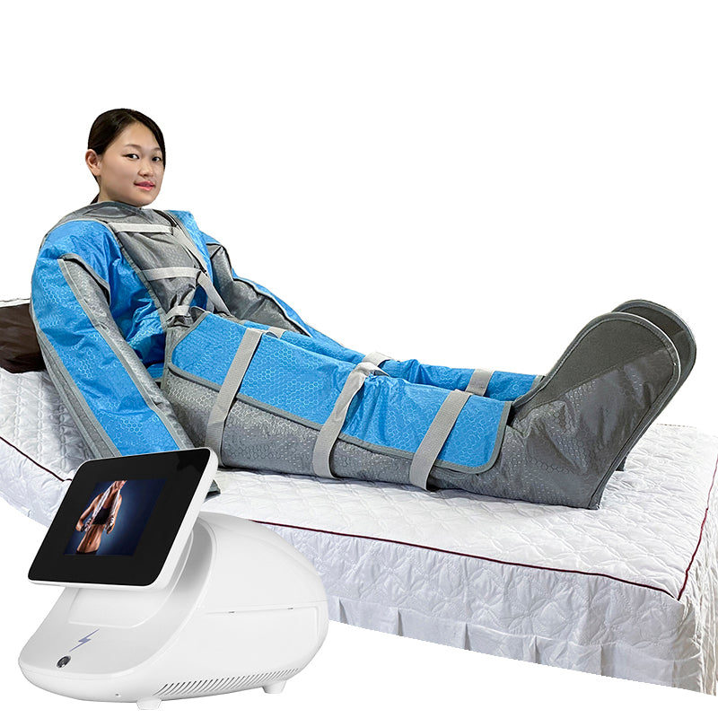 TML03 Infrared Pressotherapy Lymphatic Drainage Machine – 6 Modes Air Compression Slimming System